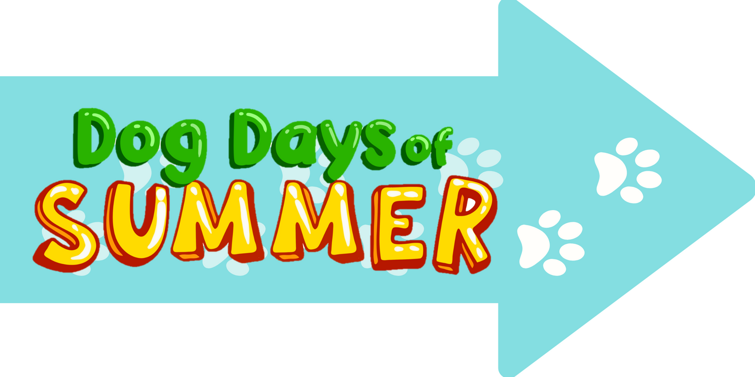 Dog Days arrow sign pointing right